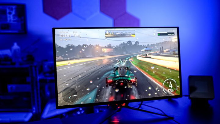 Forza Motorsport on the Asus ROG Swift PG27UCDM.