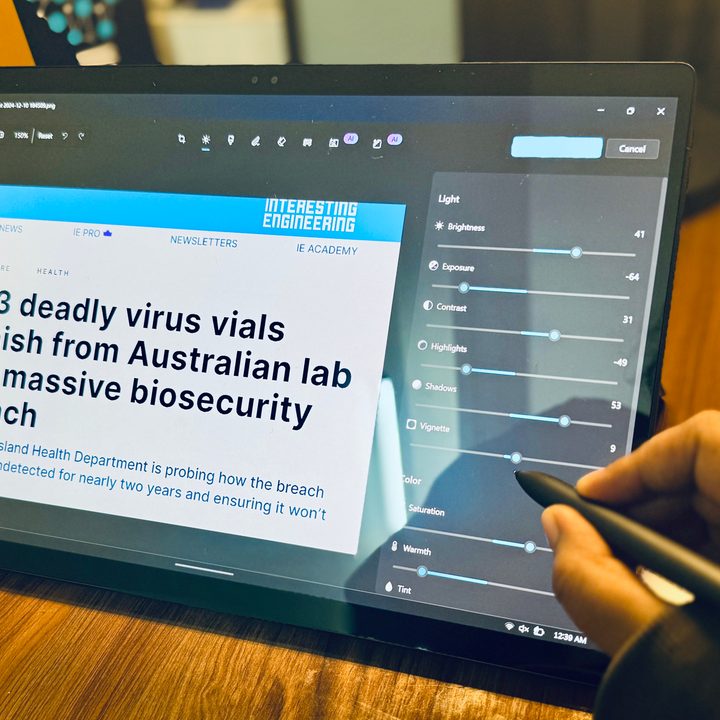 Using stylus input on Asus ProArt PZ13.