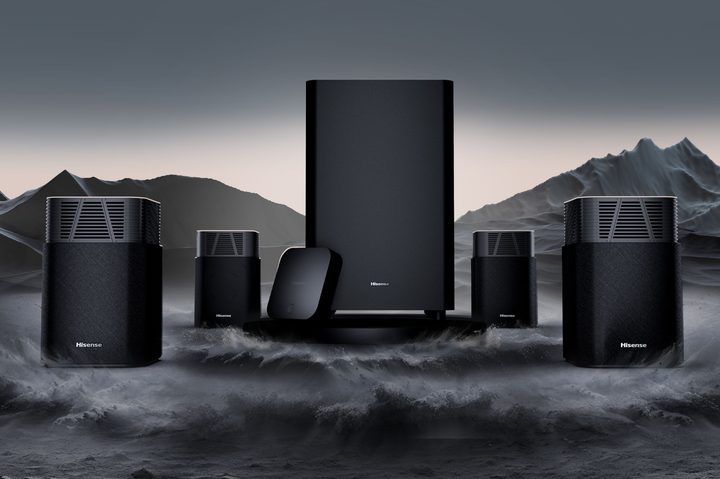Hisense HT Saturn Wireless Home Theater System.