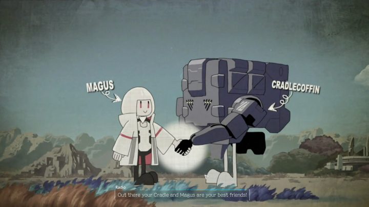 The 60's art style in Echo of Ada