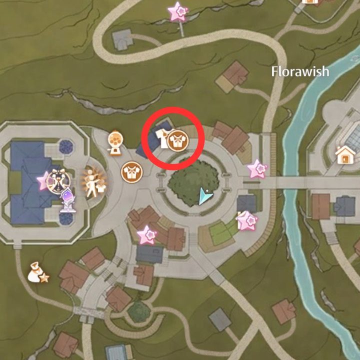 Marques Boutique map location in Infinity Nikki.