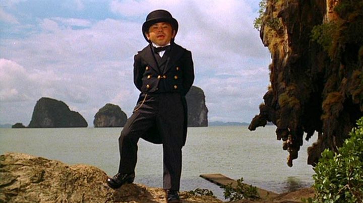 Nick Nack stands on a beach in The Man with the Golden Gun.