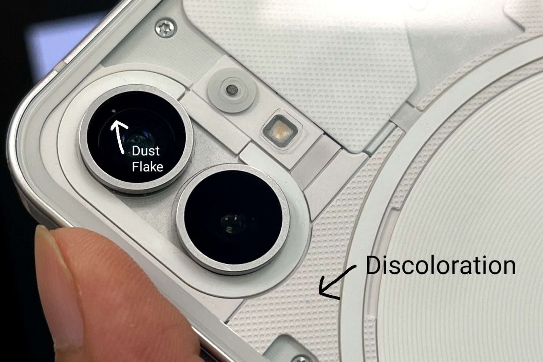 Nothing Phone durability issues showcased in user testimonies, sample 6.