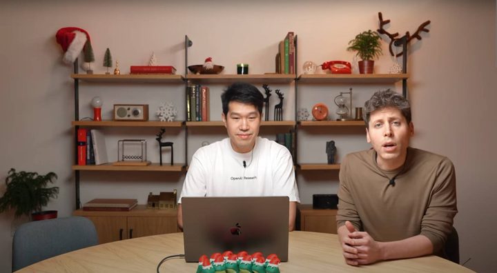 Sam Altman describing the o3 model's capabilities