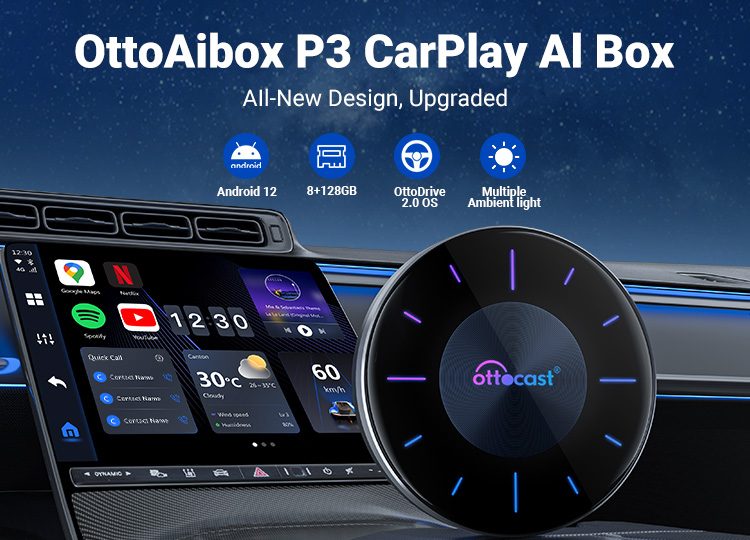 The best car gadget to buy: Ottocast wireless carplay or Android
