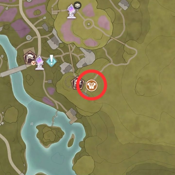 Overalls and Co map location in Infinity Nikki.