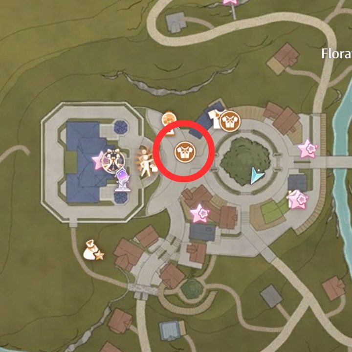 Padro's Boutiques map location in Infinity Nikki.