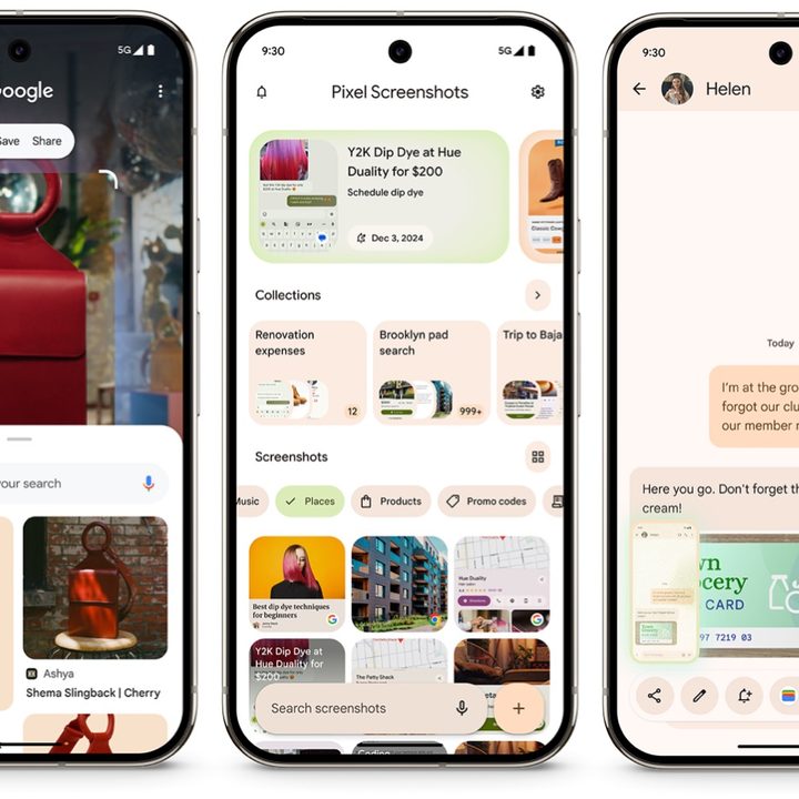 Updates to the Pixel Screenshots app in the December 2024 Pixel Feature Drop update.