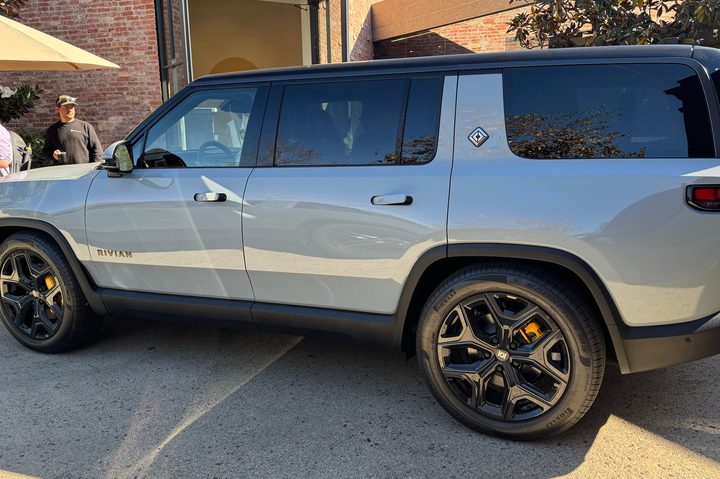 A Rivian R1S electric vehicle.