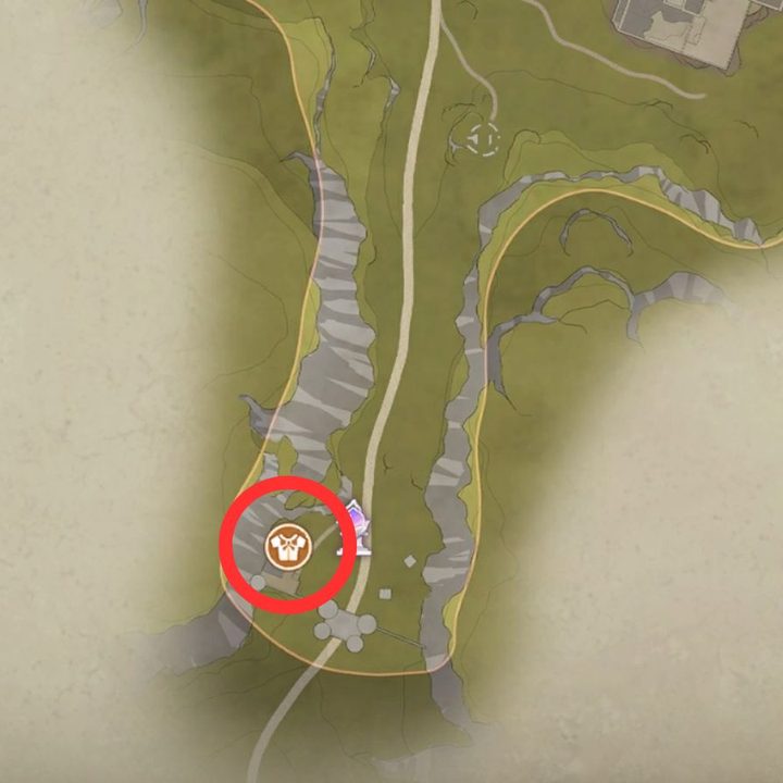 Sizzle and stitch map location in Infinity Nikki.