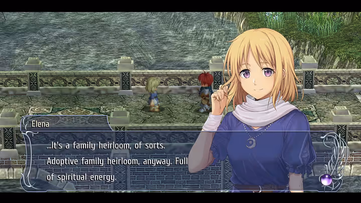 One of the main characters, Elena Stoddart, in The Oath of Felghana.
