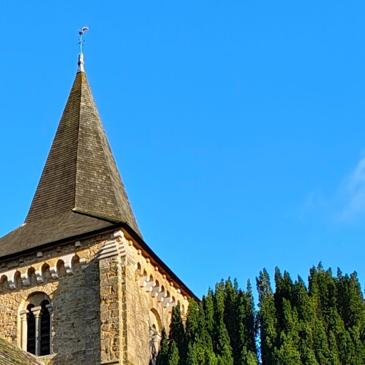 A cropped wide-angle photo taken by the Nothing Phone 2