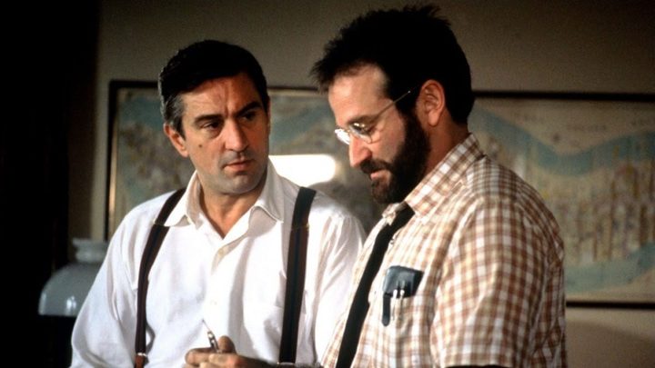 Robert De Niro and Robin Williams in Awakenings.