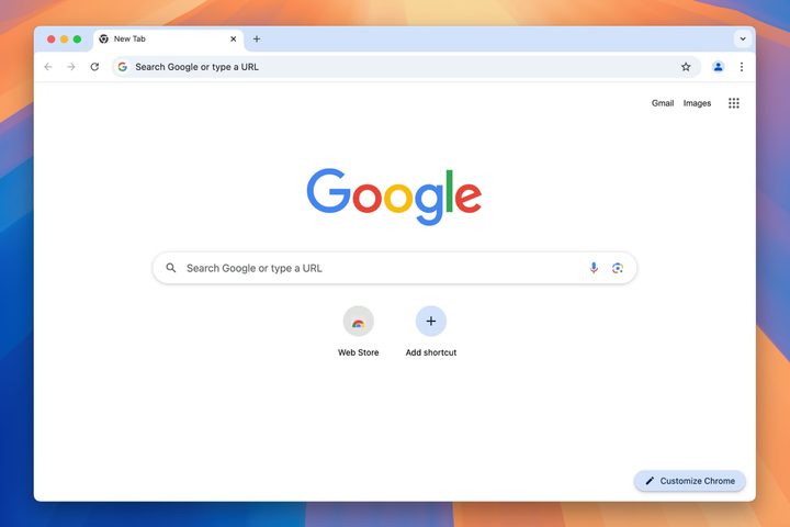 The Google Chrome web browser running in macOS Sequoia.