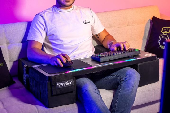 gaming desk for couch