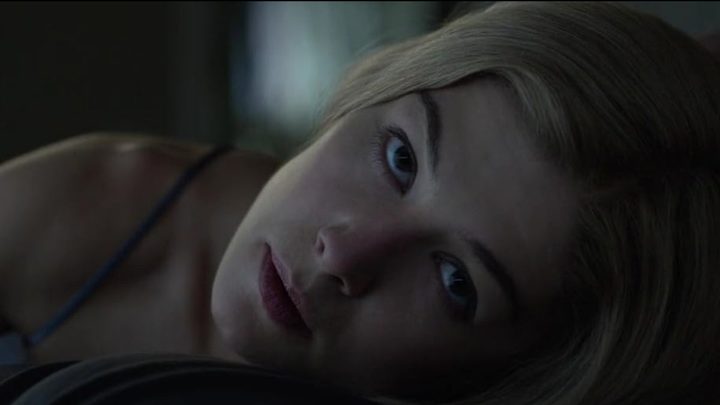 Rosamund Pike in Gone Girl.