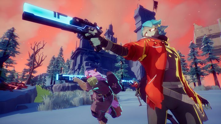 Breakers aim their guns in Hyper Light Breaker.