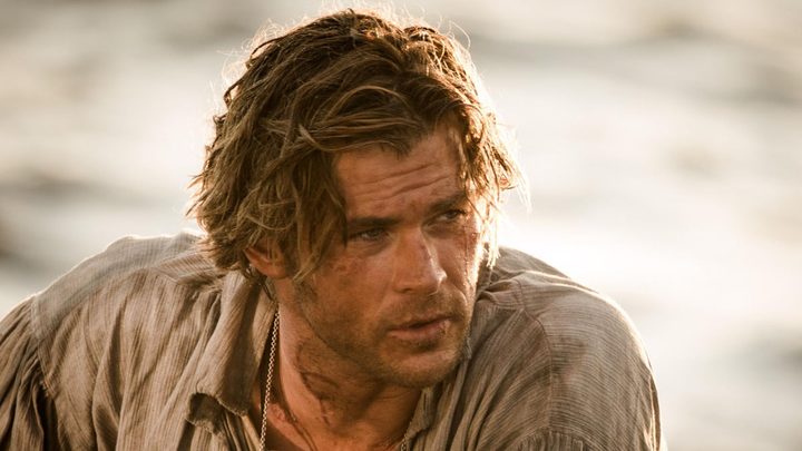 Chris Hemsworth in a scene from In the Heart of the Sea.