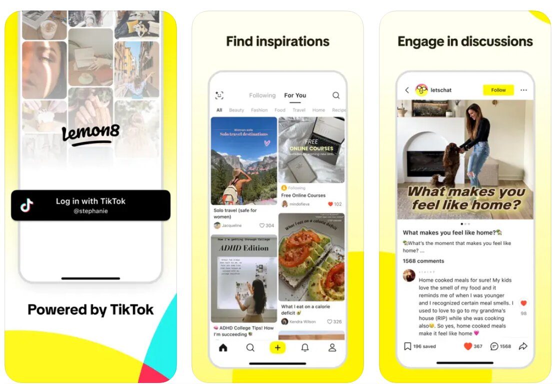 Lemon8, as seen on iOS App Store.