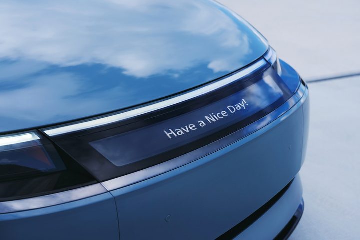 Afeela 1 grille.