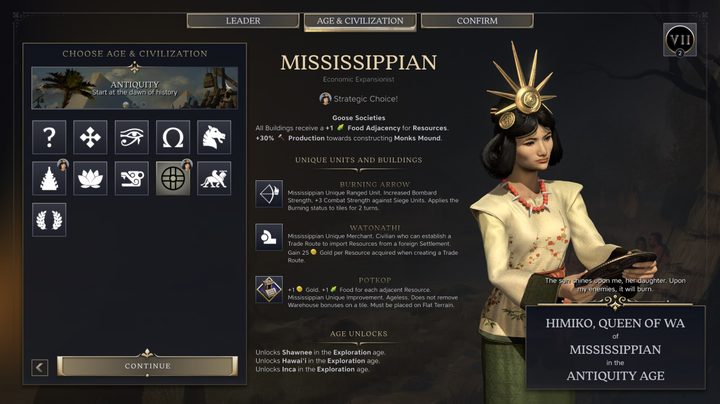 A civilization overview in Civilization 7.