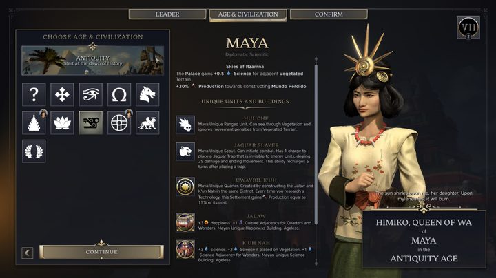 A civilization overview in Civilization 7.