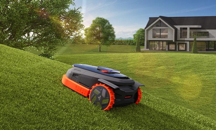 Segway Navimow X3 can manage 27-degree slopes and mow up to 2 and a half acres.