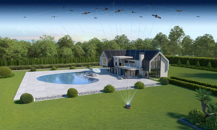 Segway Navimow X3 uses satellites for navigation and mappiing.