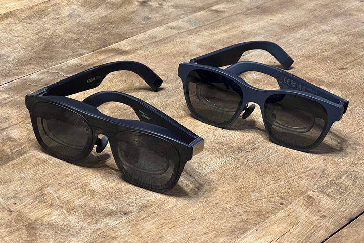 Xreal One (left) and Xreal Air 2 smart glasses look similar but have major differences.