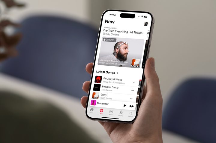 Apple Music on iPhone.