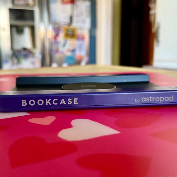 Astropad Bookcase side view.