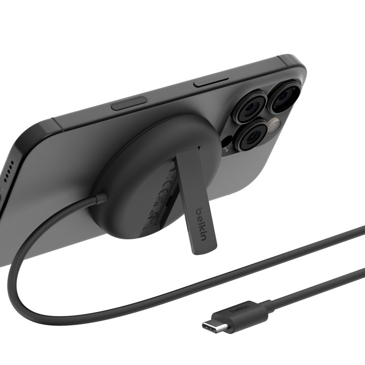 Belkin BoostCharge Pro Portable Qi2 Pad.