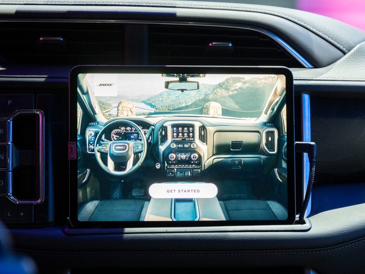 Bose 3D audio tablet
