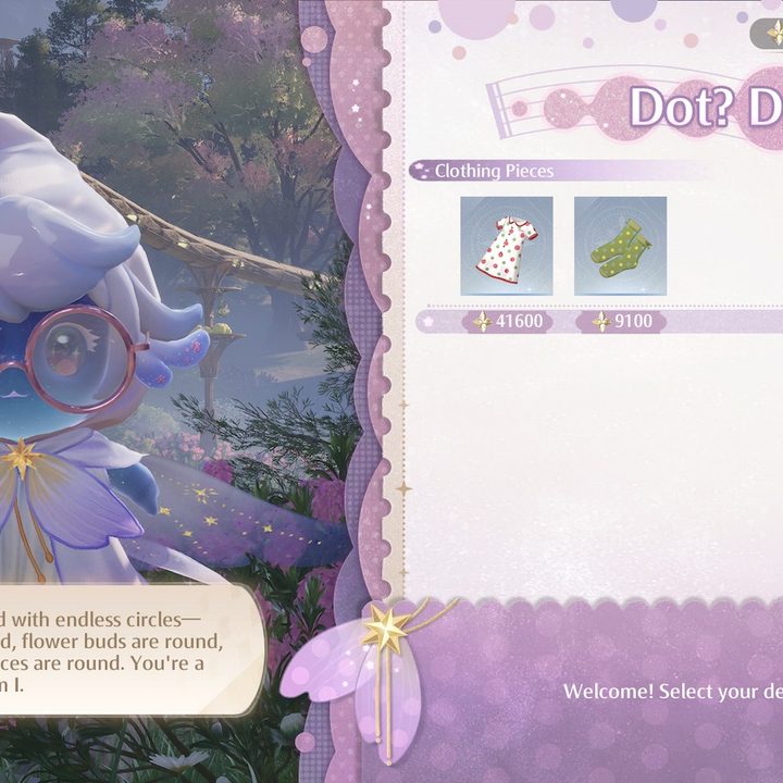 Dot? Dot! Infinity Nikki shop.