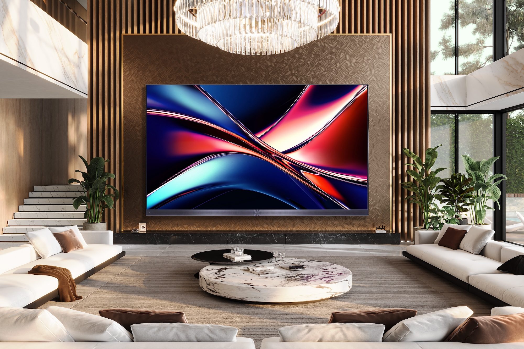 Hisense goes big with new TriChroma LED TV and a consumer microLED