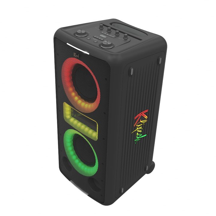 The Klipsch New York party speaker.
