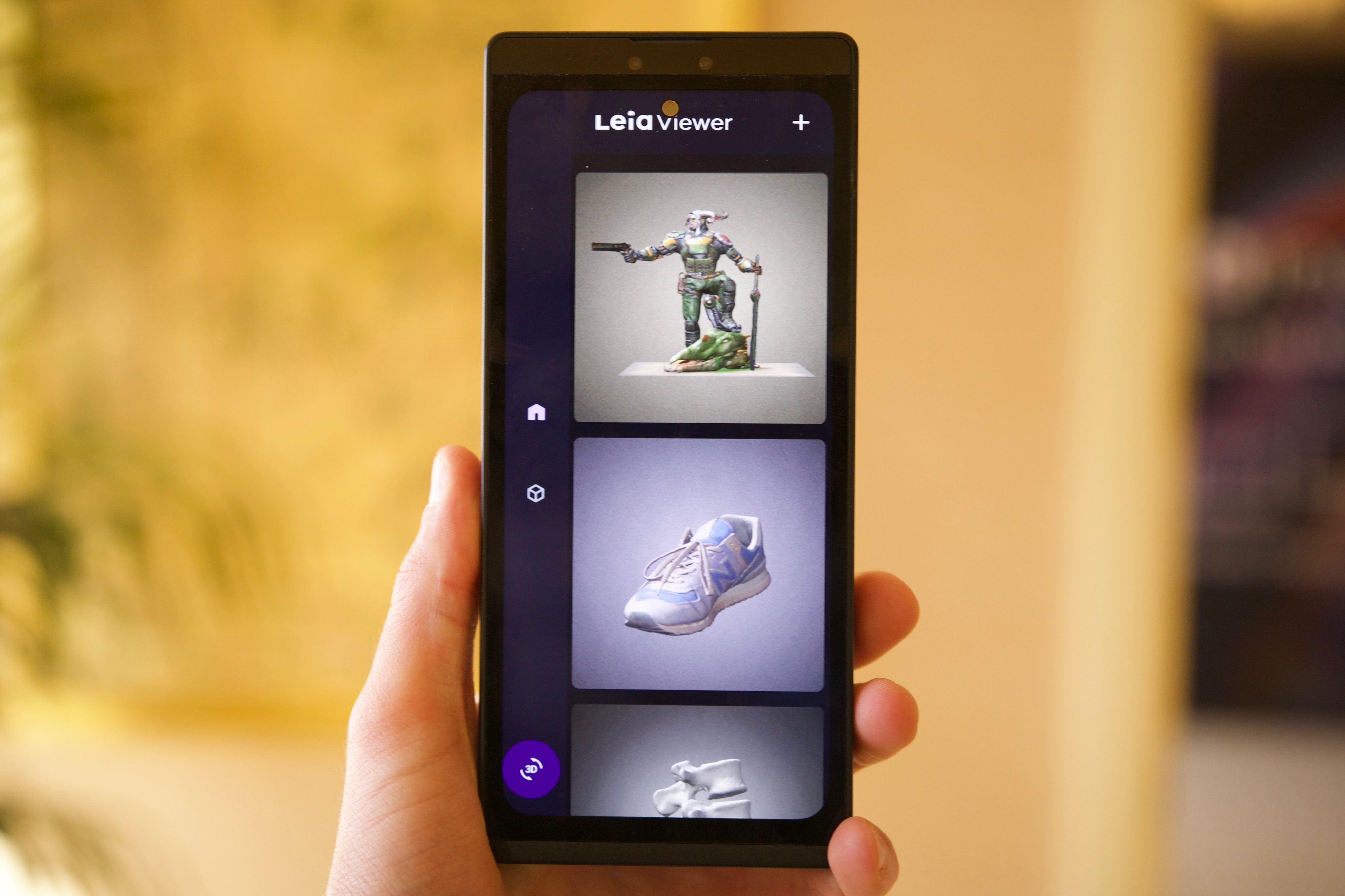 3d picture mobile phone