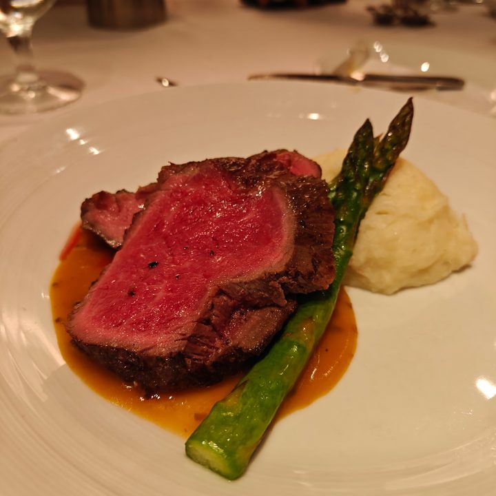 Photo of a steak, taken with the OnePlus 13R.