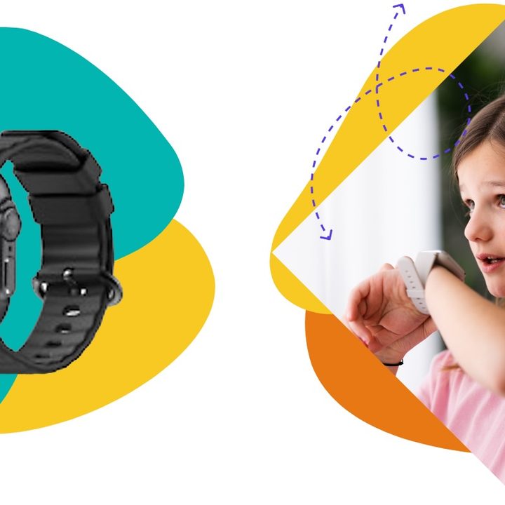 Render of the Pinwheel smartwatch.