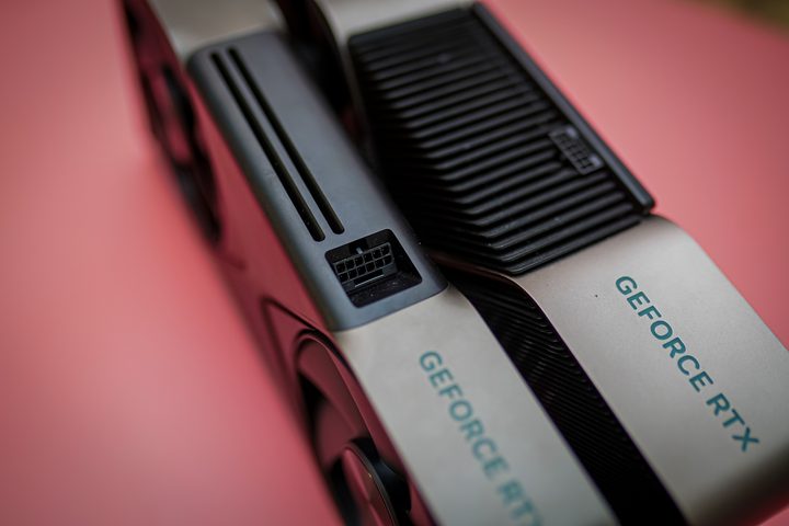 Power connector on the RTX 5090.