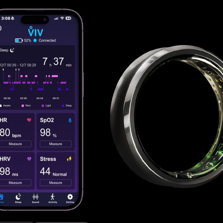 Viv Ring and companion mobile app.