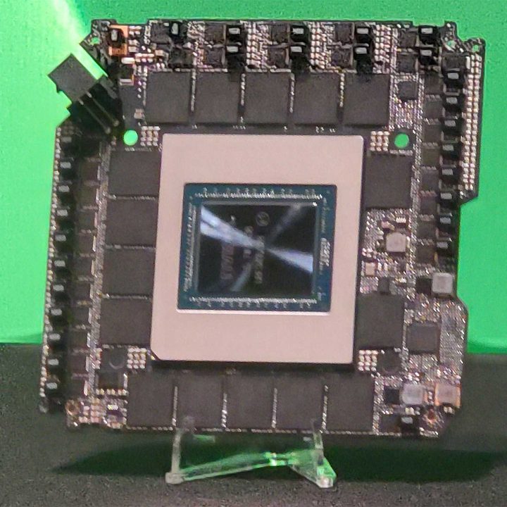 The Nvidia RTX 5090 GPU.