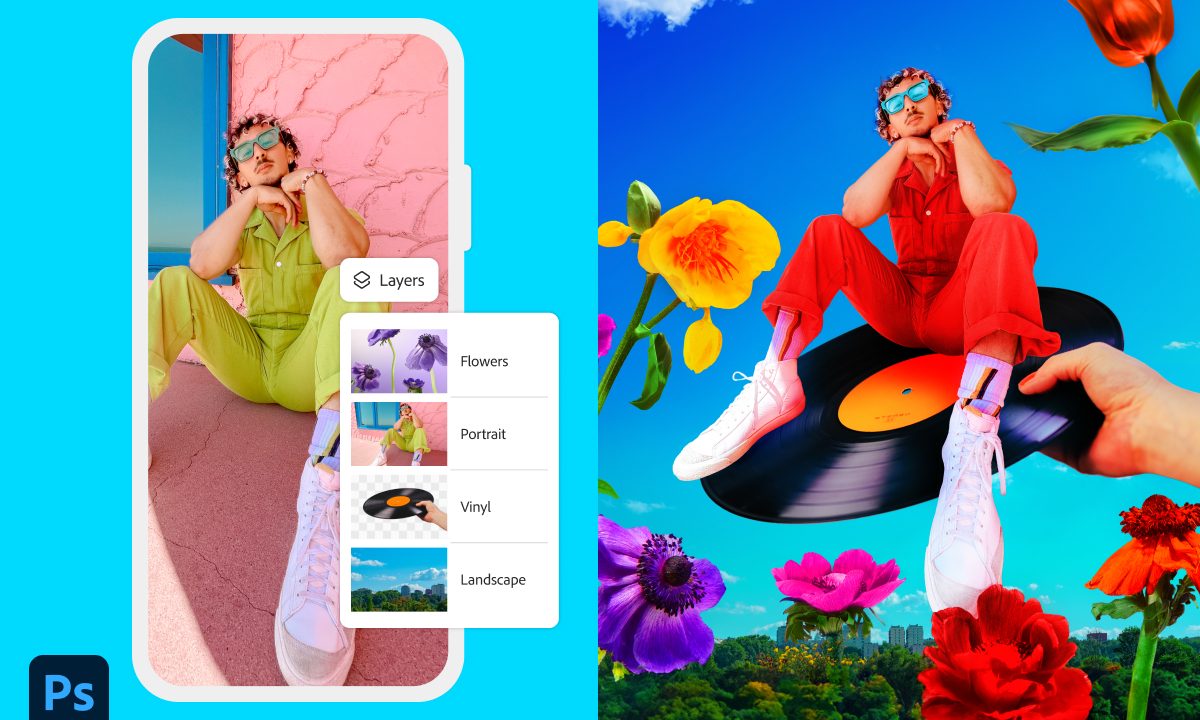 Adobe Photoshop app for iPhone For fun filters