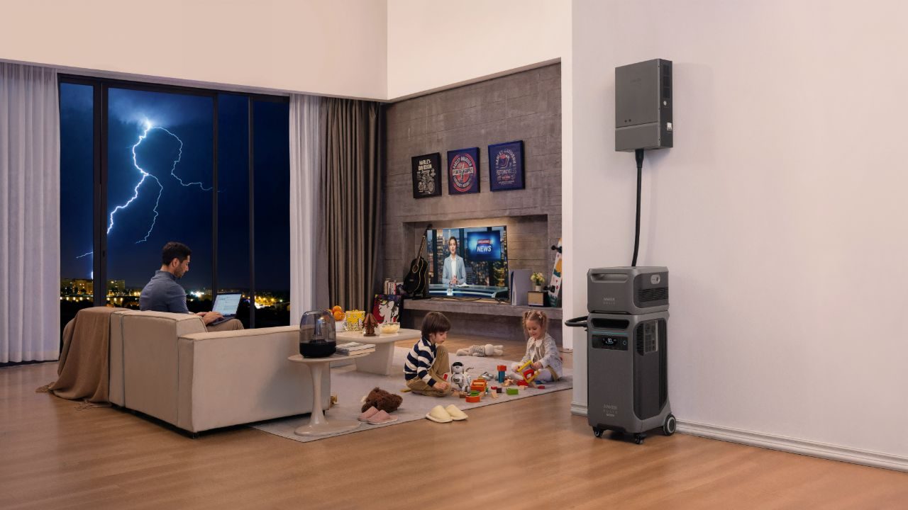 Anker Solix F3800 Plus in a home