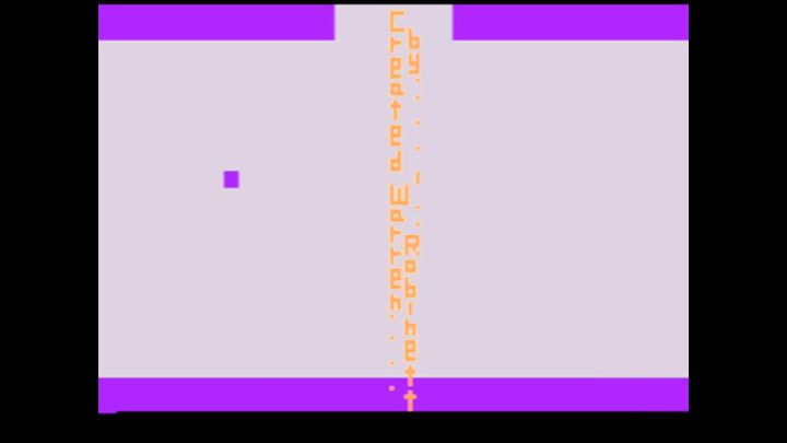 The secret easter egg in Adventure.