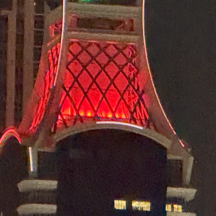 25x photo captured on the iPhone 16 Pro