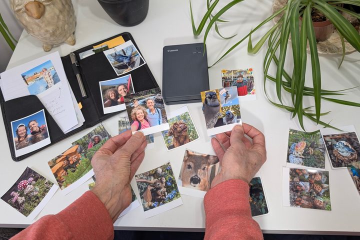 Canon's Selphy QX20 can print 20 photos on a single charge.
