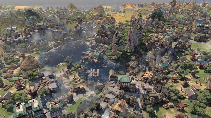 A Siam City in Sid Meier's Civilization VII.