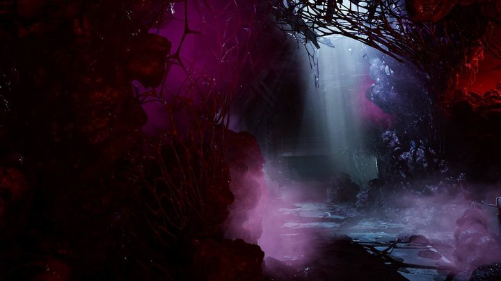 A ship overgrown by matter in Directive 8020.