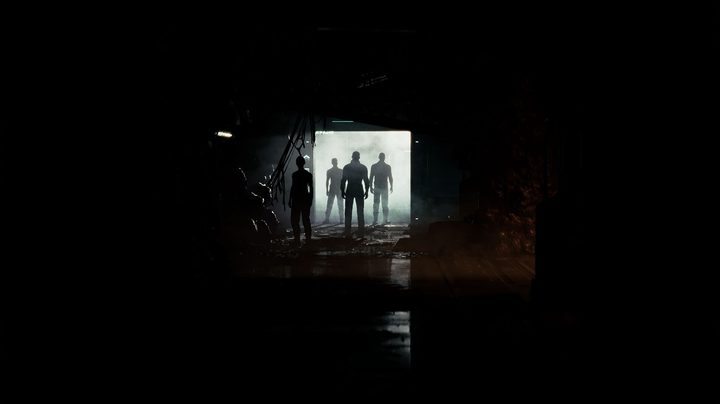 Silhouettes of the crew of Directive 8020.